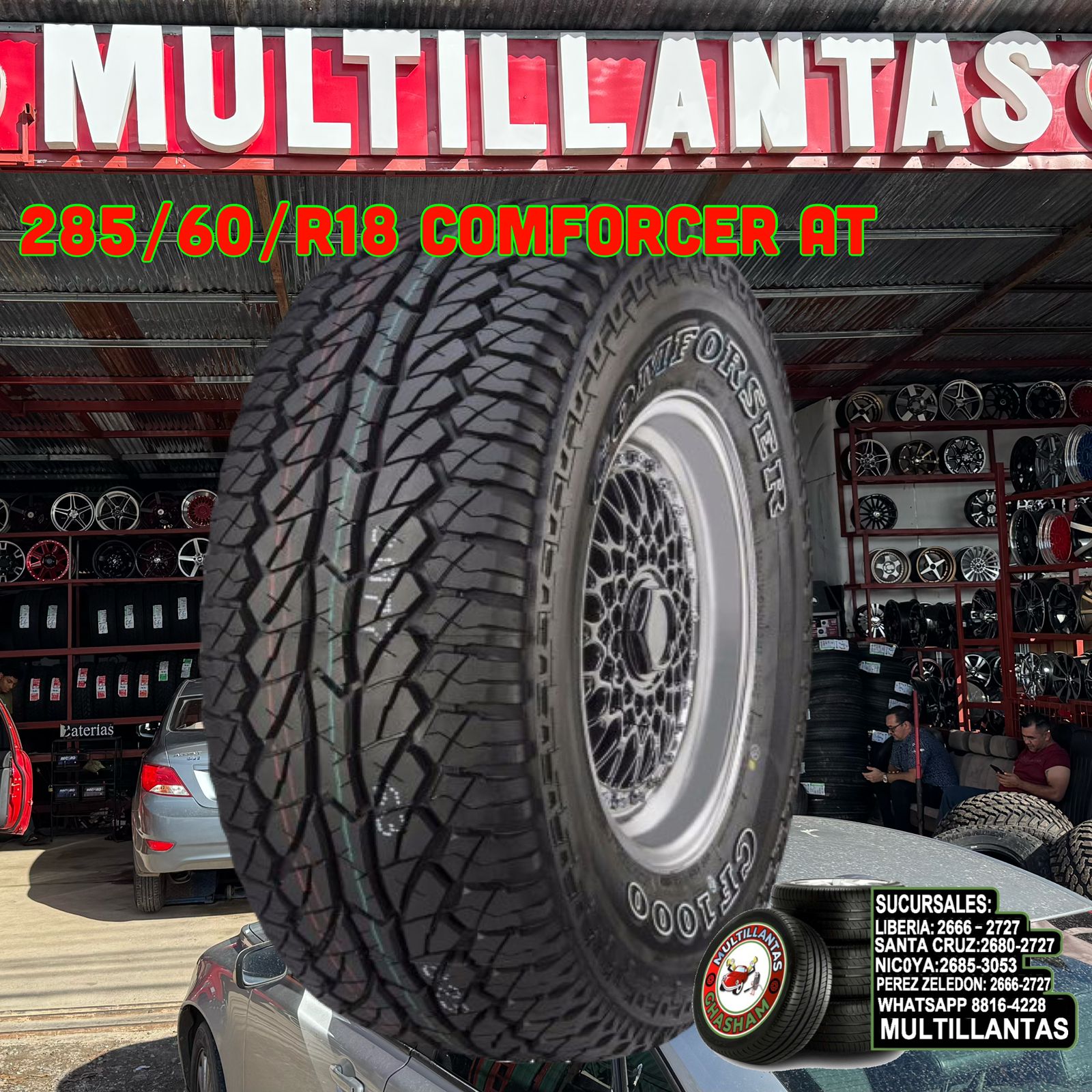 285/60/R18 COMFORSER AT CF1000